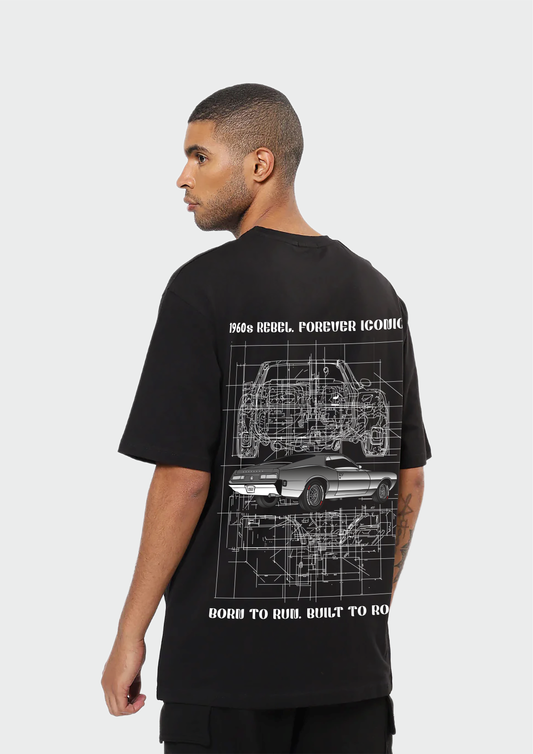 1960 Rebel Oversized T-Shirt