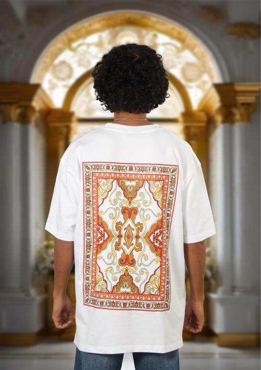 Boroque Bloom Oversized T-Shirt