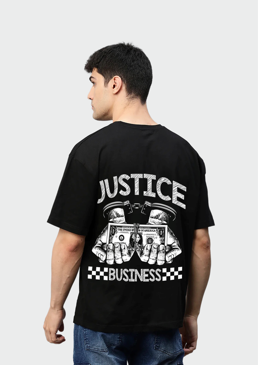 Justice Business Oversized T-Shirt