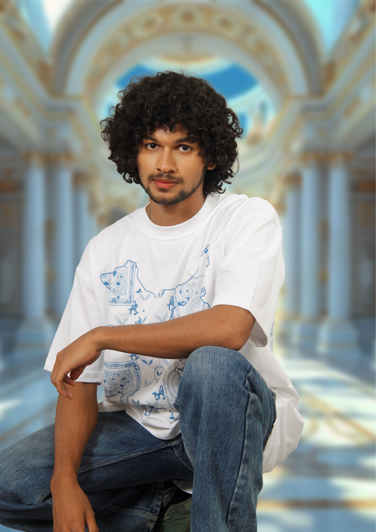 Starling Paisley Atlas Oversized T-Shirt