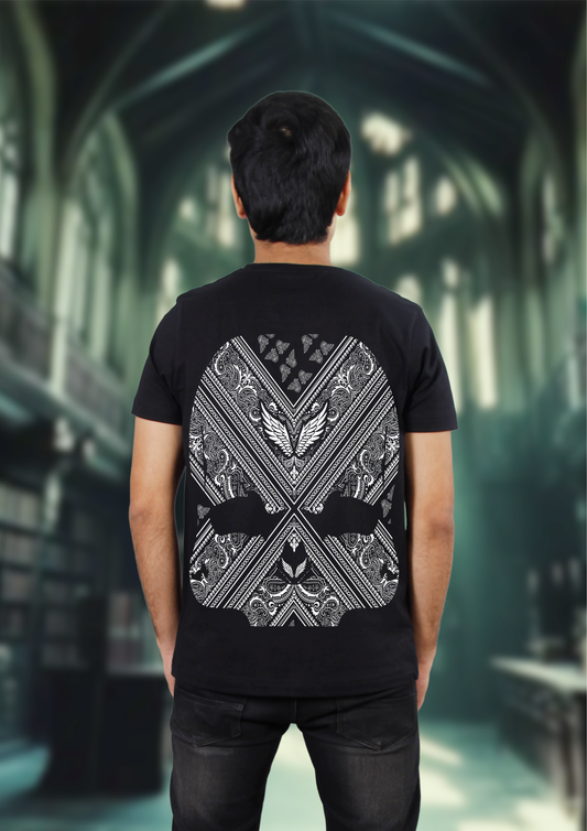 Skull Paisley Regular Fit T-Shirt