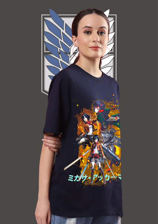 Mikasa Ackerman Oversized T-shirt