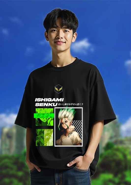 Dr. Stone Ishigami Senku Edition OverSized T-Shirt
