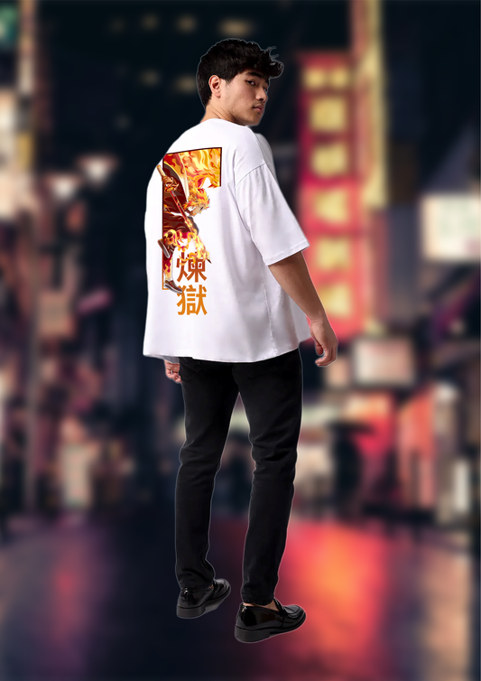 Kyojuro Rengoku Flame Edition OverSized T-Shirt
