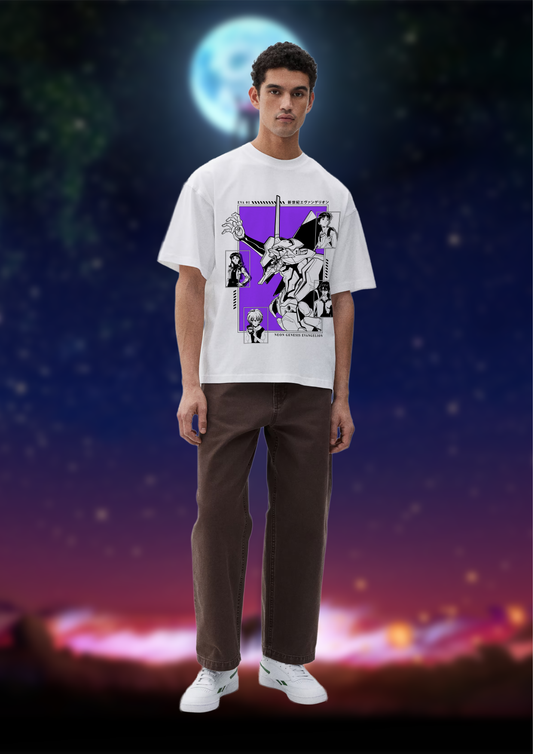 Neon Genesis Evangelion EVA Unit-01 Edition OverSized T-Shirt