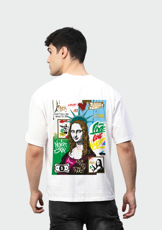 Drip Mona Oversized T-Shirt