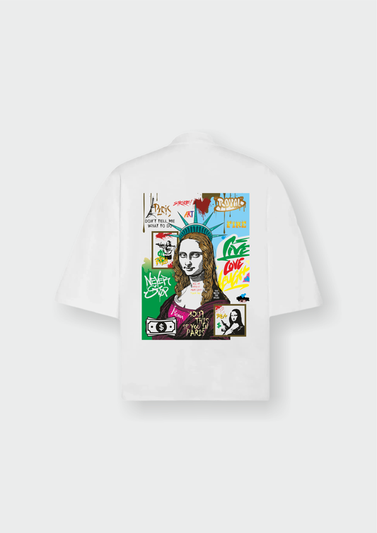 Drip Mona Oversized T-Shirt