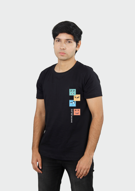 Mood Block Regular Fit T-Shirt