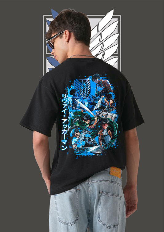 Levi Ackerman Edition Oversized T-Shirt