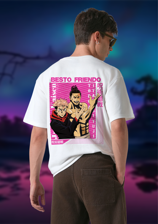 Jujutsu Kaisen “Besto Friendo” Edition OverSized T-Shirt