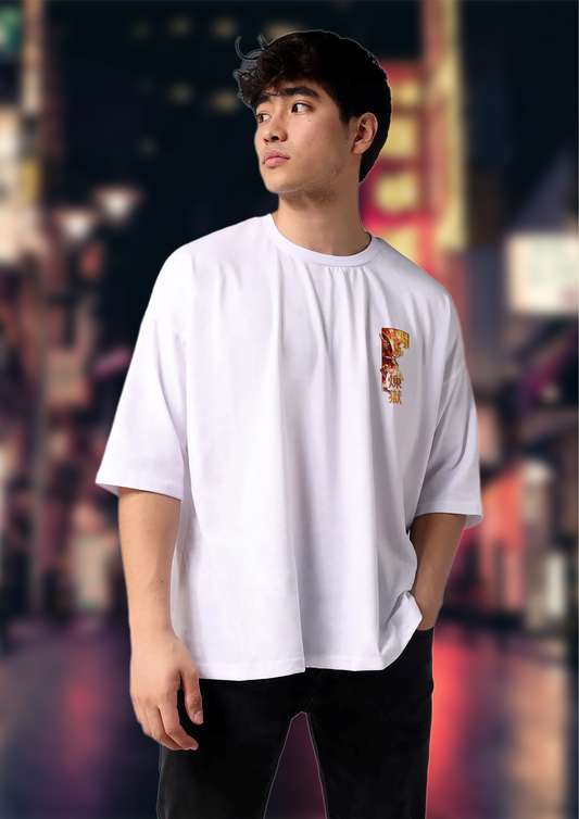 Kyojuro Rengoku Flame Edition OverSized T-Shirt