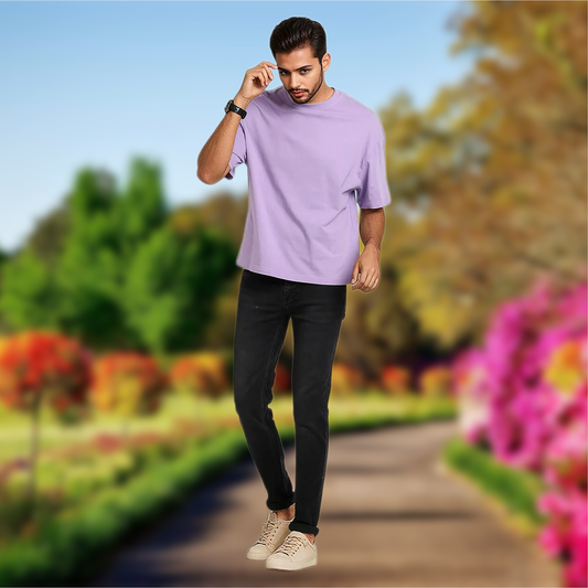 Starling Essentials – Lavender Oversized T-Shirt